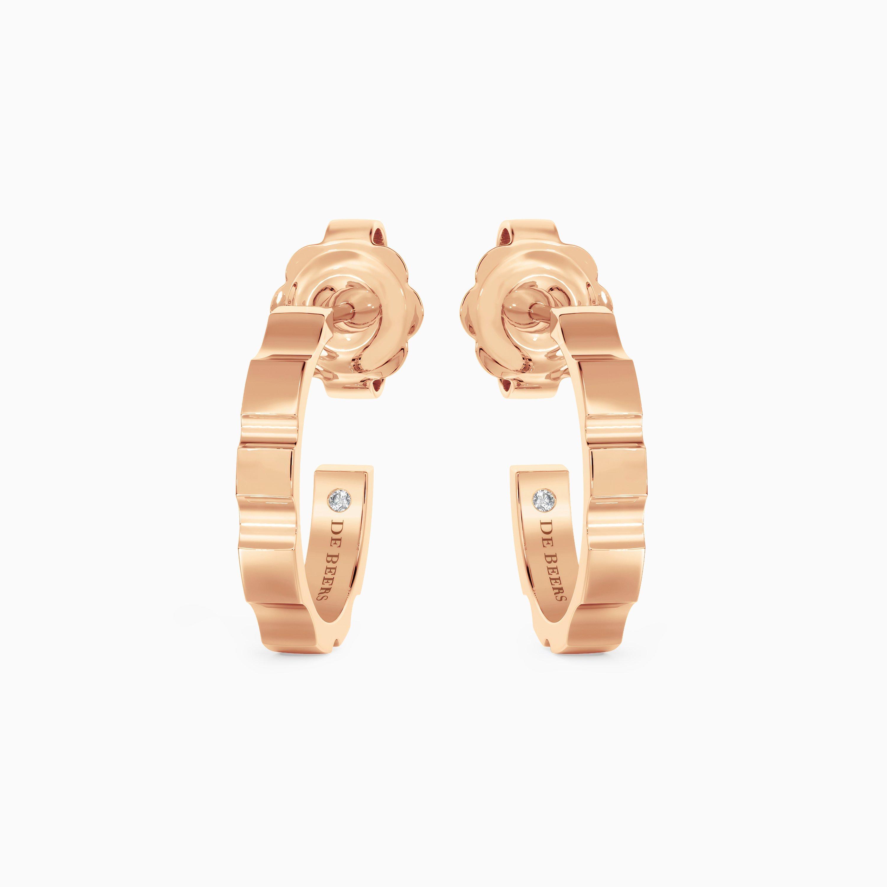 Boucles d'oreilles De Beers RVL en or rose, image 1