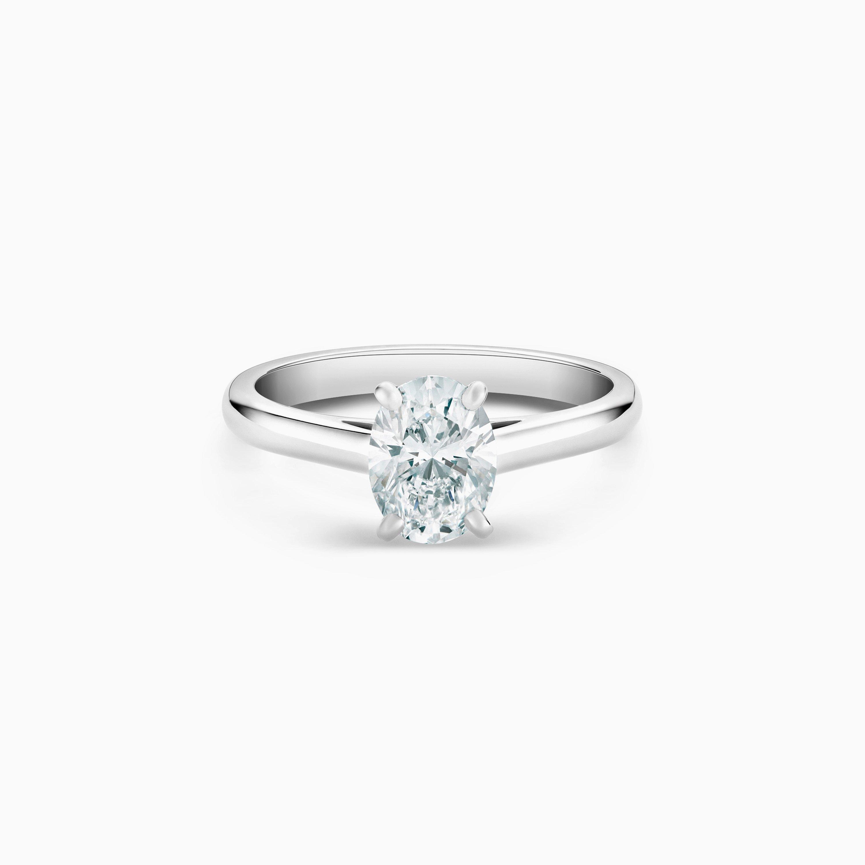 DB Classic oval-shaped diamond ring, image 1