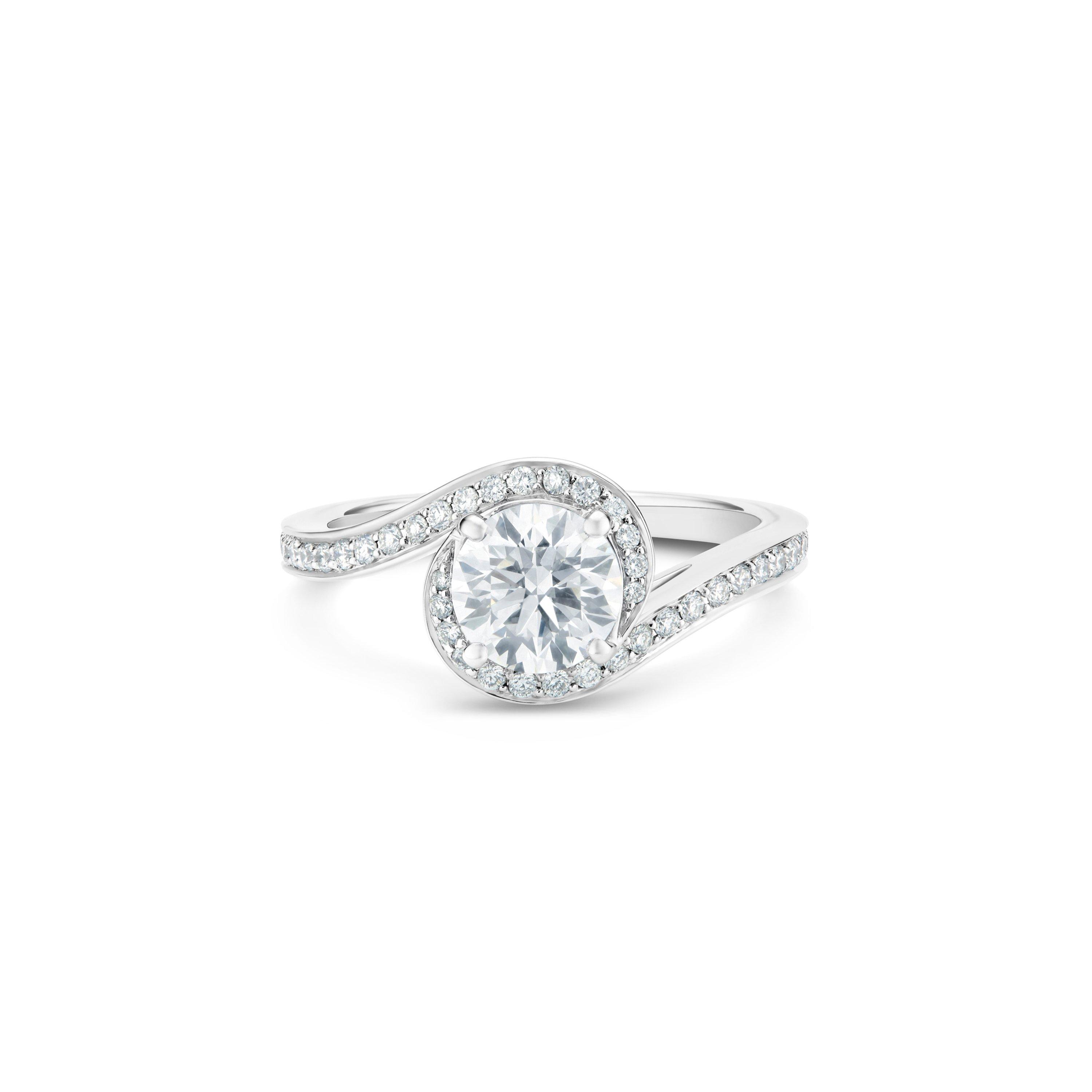 Solitaire Caress Taille Brillant, image 1